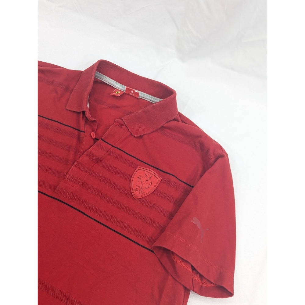 Scuderia Ferrari Red‎ Puma Polo Shirt Size Small